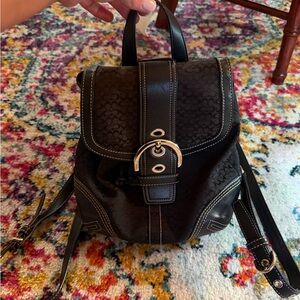 RARE Vintage Y2K Coach mini backpack EUC